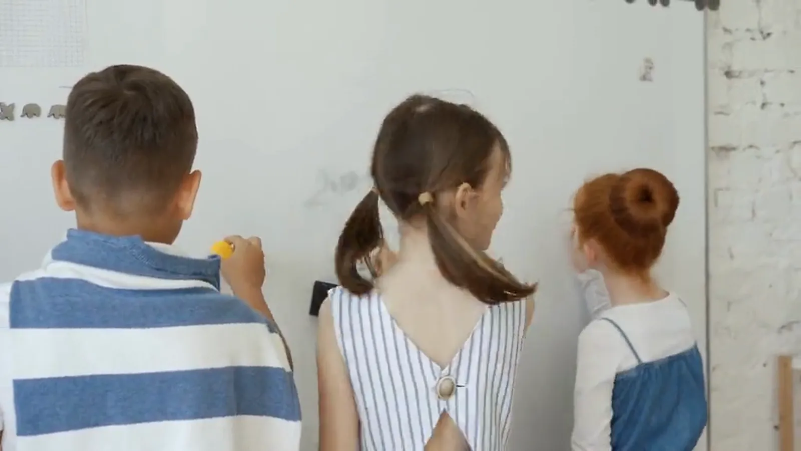 A due-diligence working session at the whiteboard
